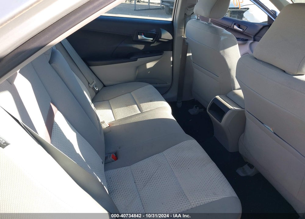 2012 TOYOTA CAMRY LE VIN: 4T4BF1FK6CR244126