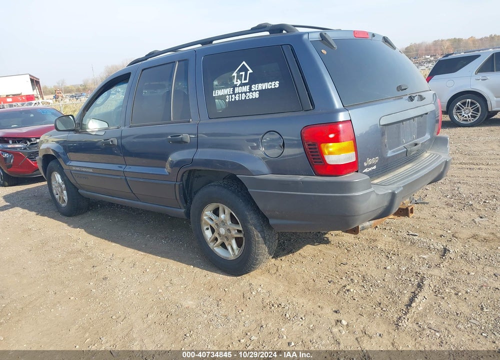 2004 JEEP GRAND CHEROKEE LAREDO VIN: 1J4GW48S74C304824