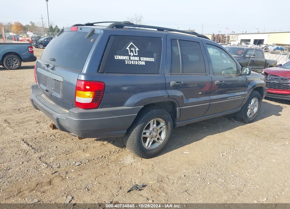 2004 JEEP GRAND CHEROKEE LAREDO VIN: 1J4GW48S74C304824