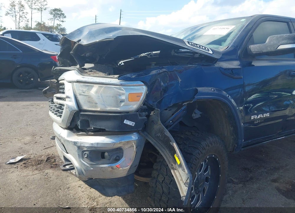 2022 RAM 1500 BIG HORN 4X4 5'7 BOX VIN: 1C6SRFFT6NN331072