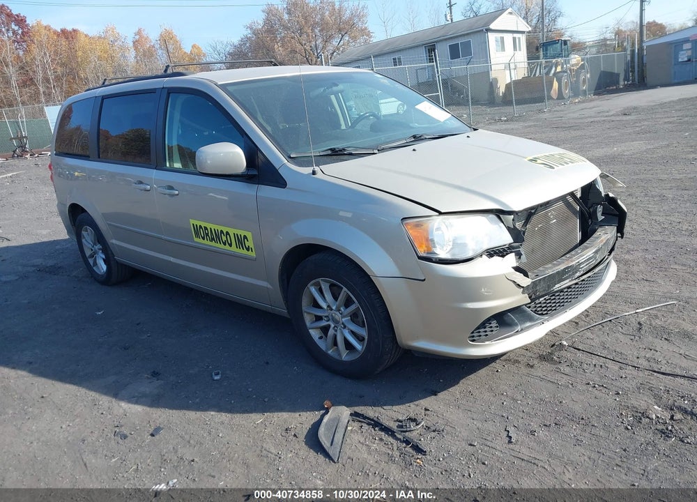 2014 DODGE GRAND CARAVAN SXT VIN: 2C4RDGCG5ER420525