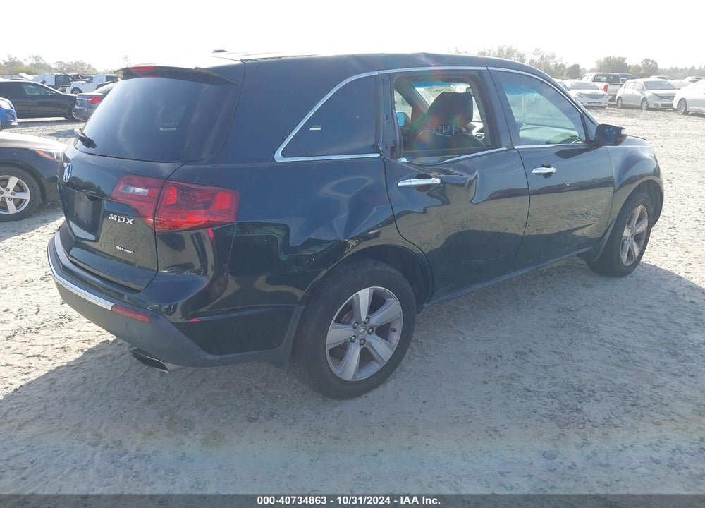 2010 ACURA MDX TECHNOLOGY PACKAGE VIN: 2HNYD2H62AH509333