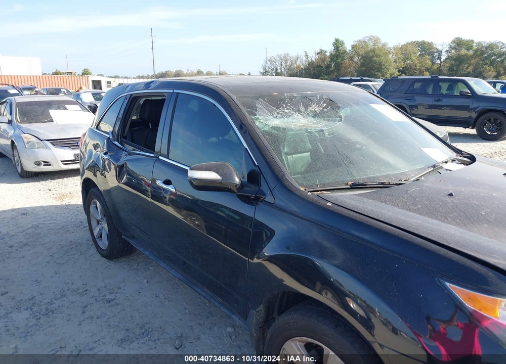 2010 ACURA MDX TECHNOLOGY PACKAGE VIN: 2HNYD2H62AH509333