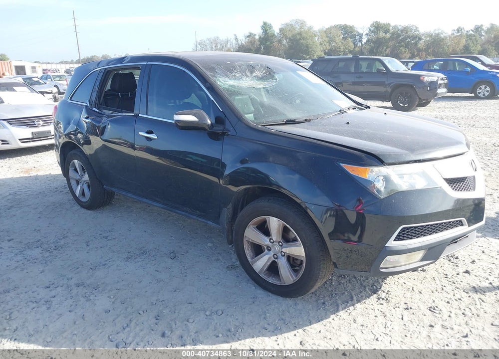 2010 ACURA MDX TECHNOLOGY PACKAGE VIN: 2HNYD2H62AH509333