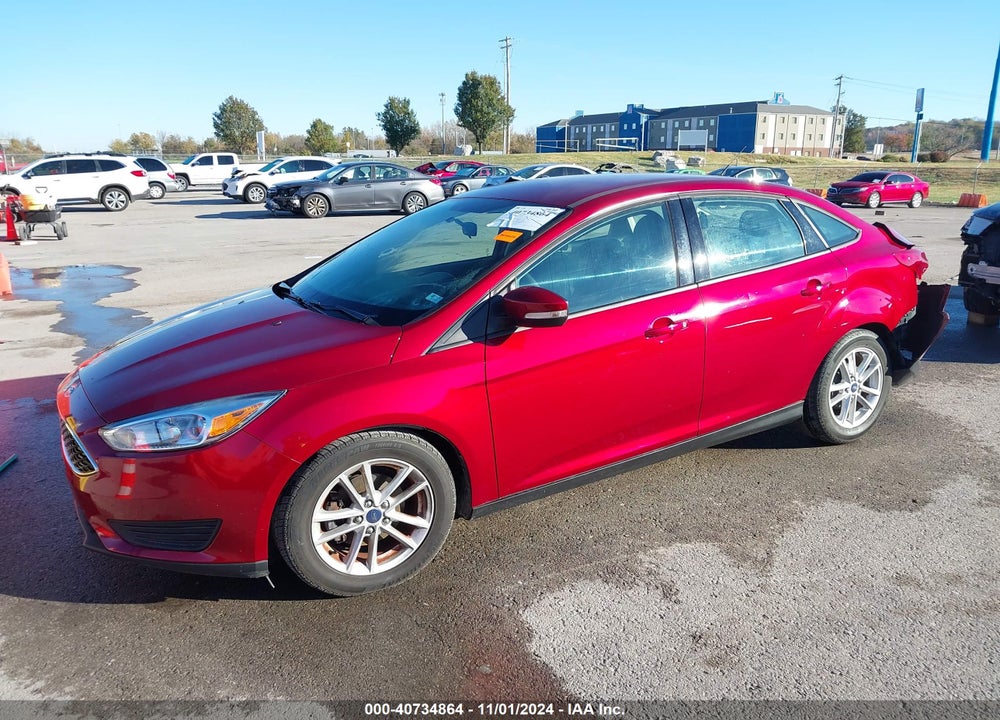 2015 FORD FOCUS SE VIN: 1FADP3F21FL287398