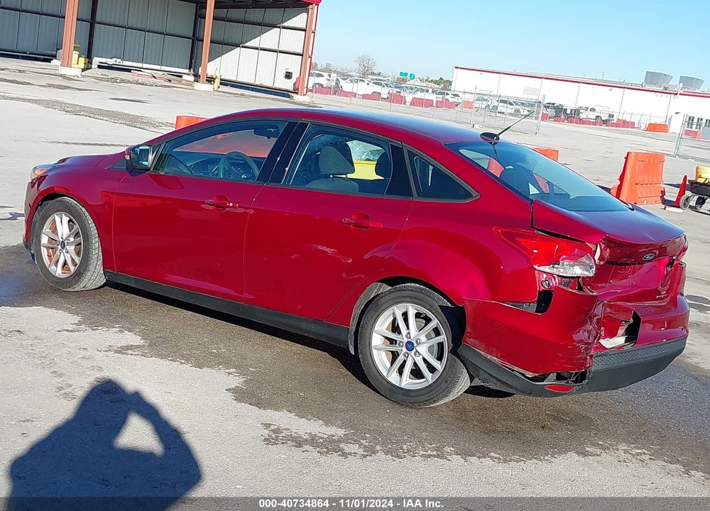 2015 FORD FOCUS SE VIN: 1FADP3F21FL287398