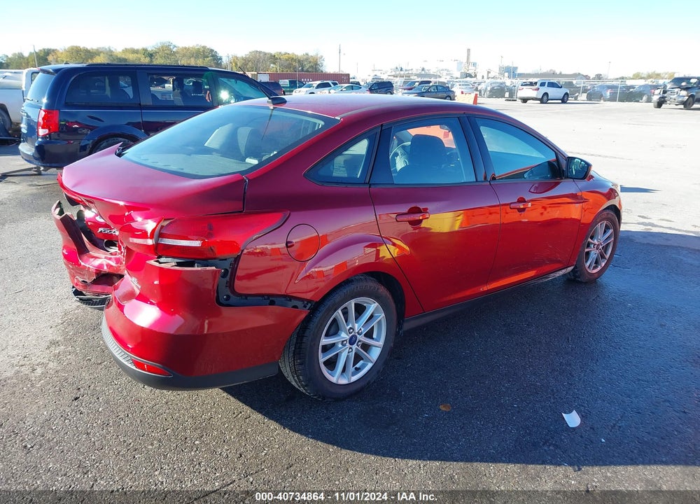 2015 FORD FOCUS SE VIN: 1FADP3F21FL287398
