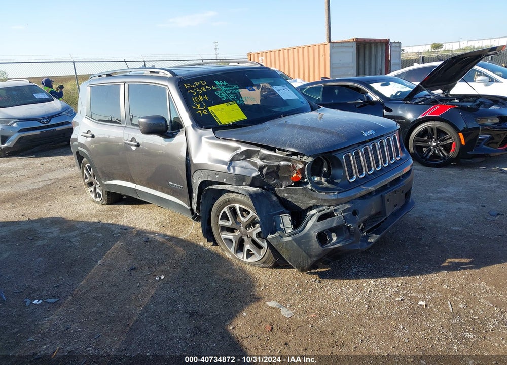 2017 JEEP RENEGADE LATITUDE FWD VIN: ZACCJABB5HPG10951