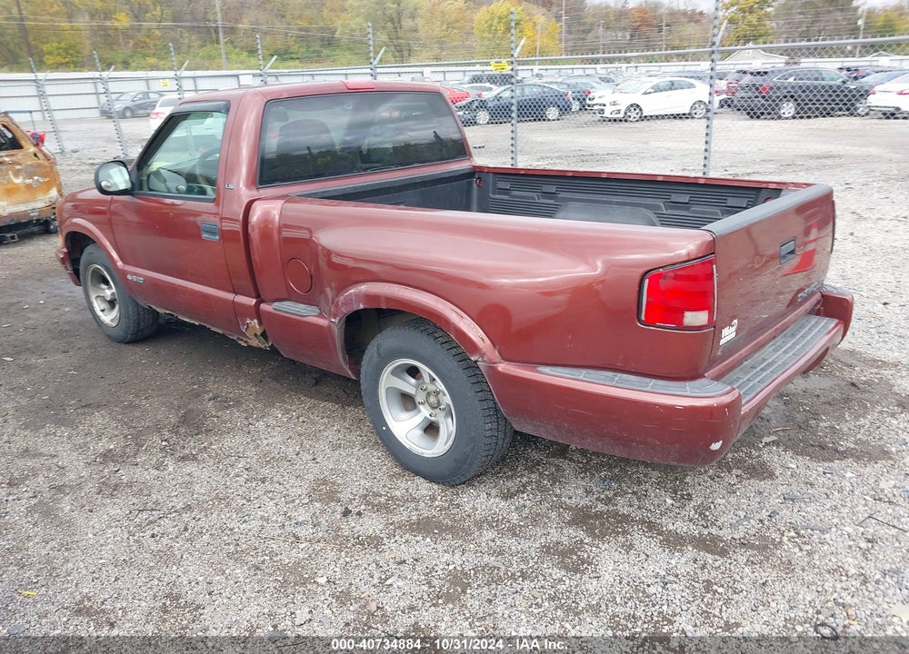 1998 CHEVROLET S-10 LS SPORTSIDE VIN: 1GCCS1441W8104890