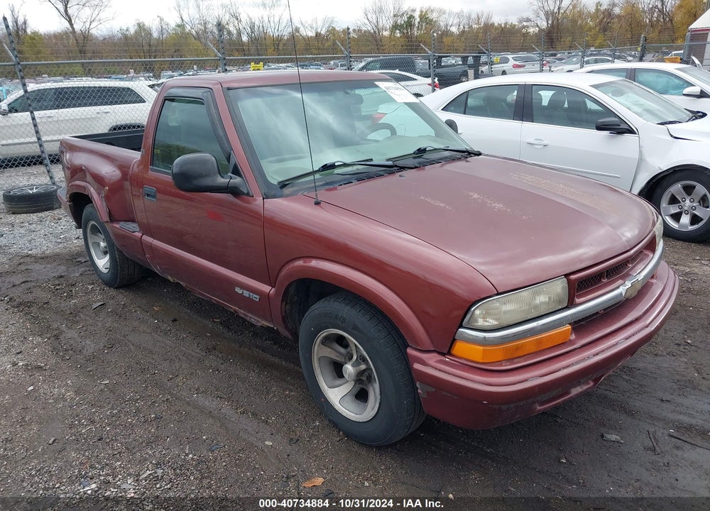 1998 CHEVROLET S-10 LS SPORTSIDE VIN: 1GCCS1441W8104890