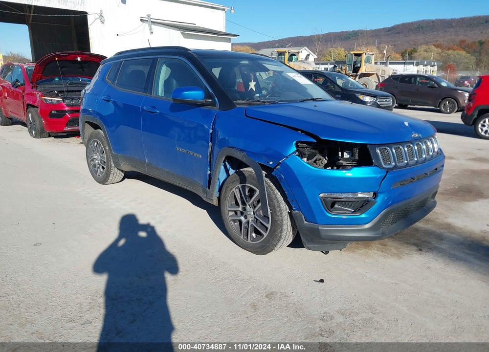 2018 JEEP COMPASS LATITUDE 4X4 VIN: 3C4NJDBB9JT480259