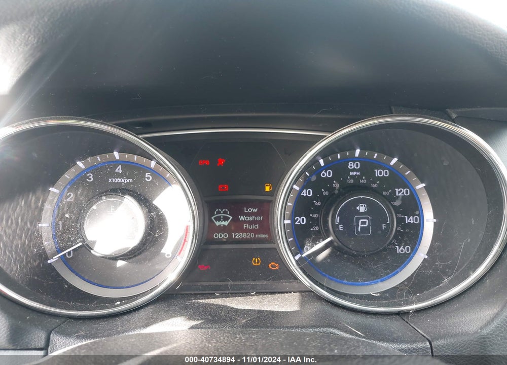 2011 HYUNDAI SONATA GLS VIN: 5NPEB4ACXBH075245
