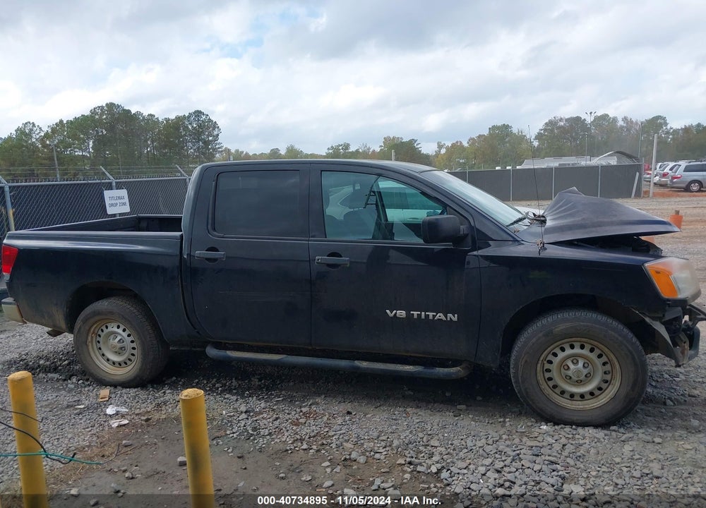 2009 NISSAN TITAN XE VIN: 1N6AA07D69N304747