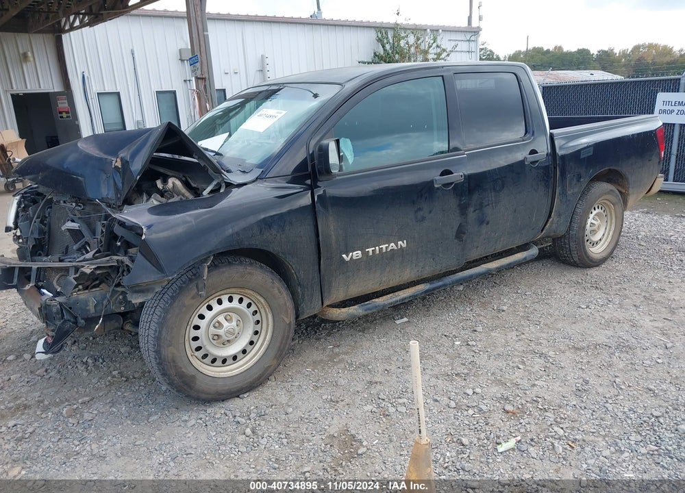 2009 NISSAN TITAN XE VIN: 1N6AA07D69N304747