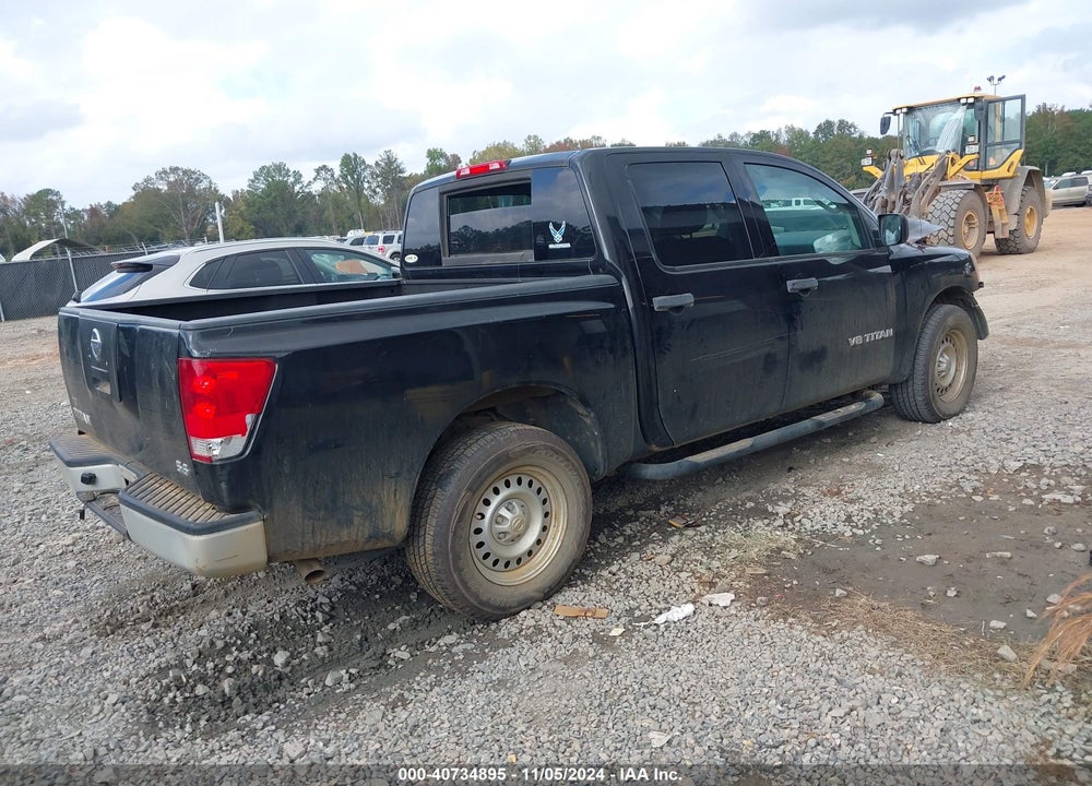 2009 NISSAN TITAN XE VIN: 1N6AA07D69N304747