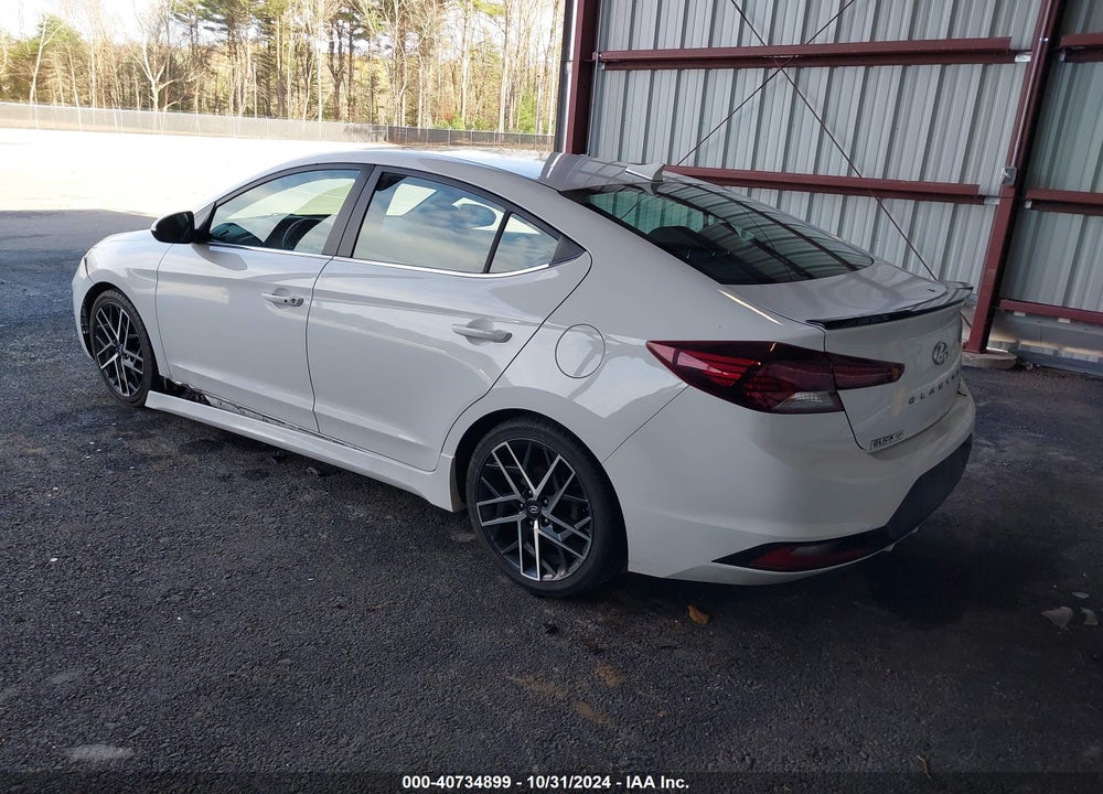 2020 HYUNDAI ELANTRA SPORT VIN: KMHD04LB6LU009011
