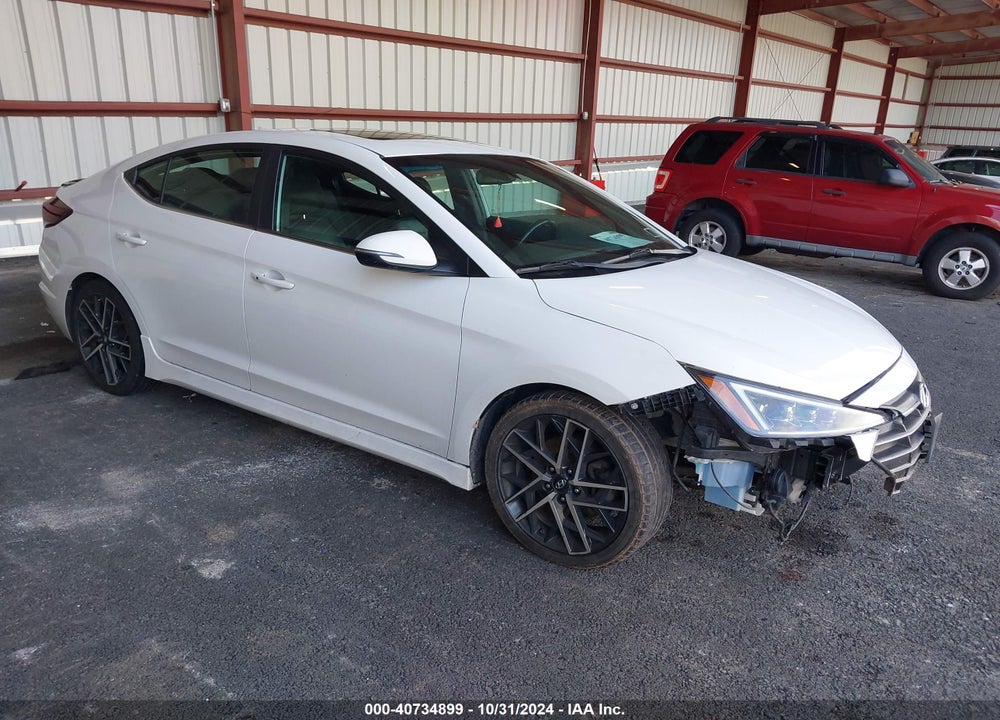 2020 HYUNDAI ELANTRA SPORT VIN: KMHD04LB6LU009011