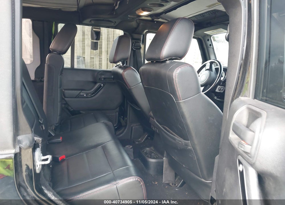 2012 JEEP WRANGLER UNLIMITED SAHARA VIN: 1C4BJWEG0CL254857