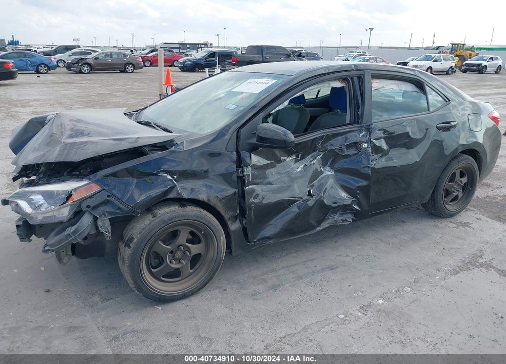 2014 TOYOTA COROLLA LE VIN: 5YFBURHE6EP079771
