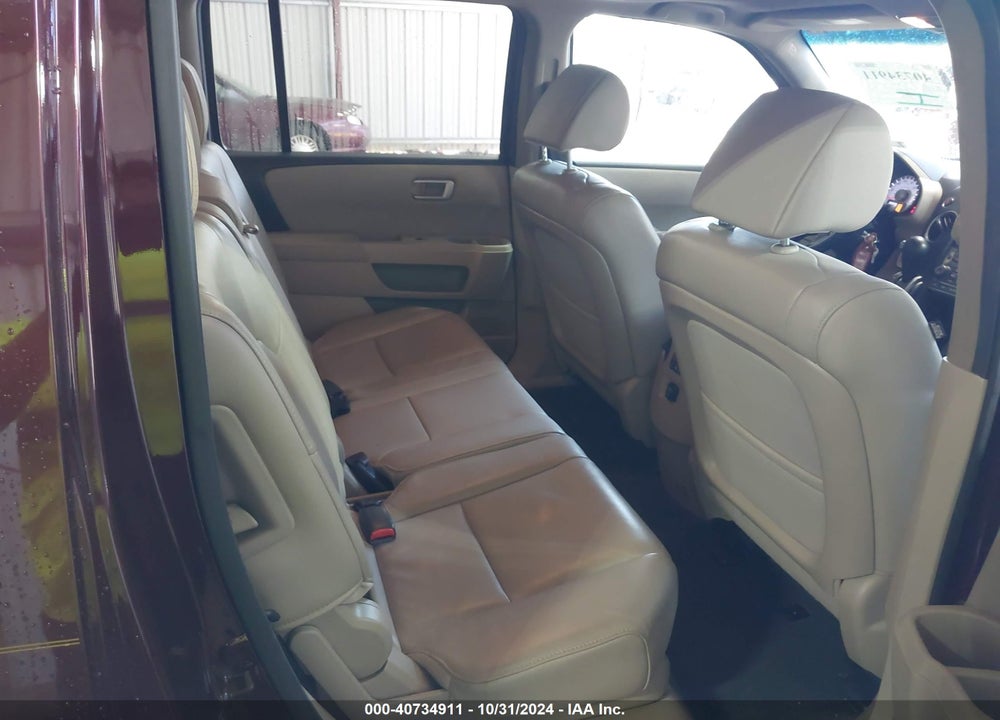 2013 HONDA PILOT EX-L VIN: 5FNYF3H57DB041123