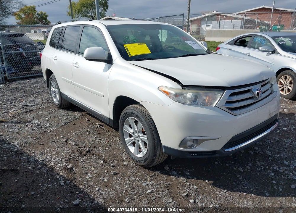 2012 TOYOTA HIGHLANDER SE V6 VIN: 5TDZK3EH1CS056466