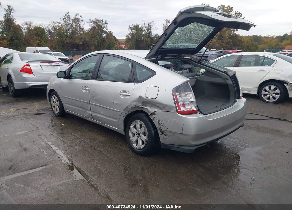 2005 TOYOTA PRIUS VIN: JTDKB20U753062809