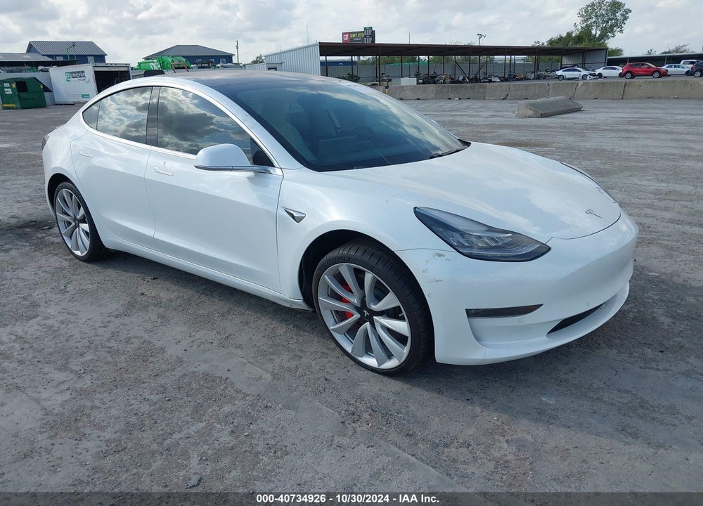 2018 TESLA MODEL 3 LONG RANGE/PERFORMANCE VIN: 5YJ3E1EB7JF074503