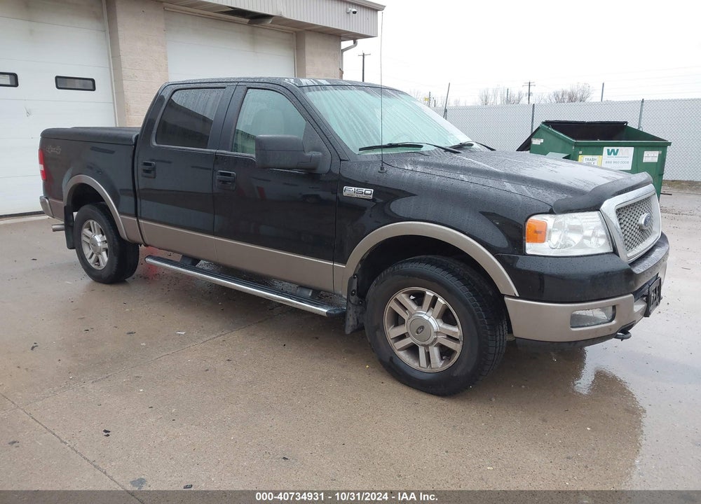 2005 FORD F-150 FX4/LARIAT/XLT VIN: 1FTPW14505KE76625