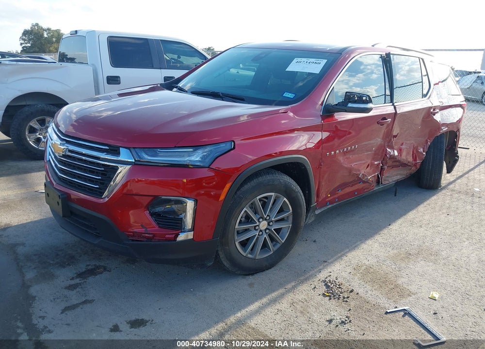 2023 CHEVROLET TRAVERSE FWD LT CLOTH VIN: 1GNERGKW6PJ279214