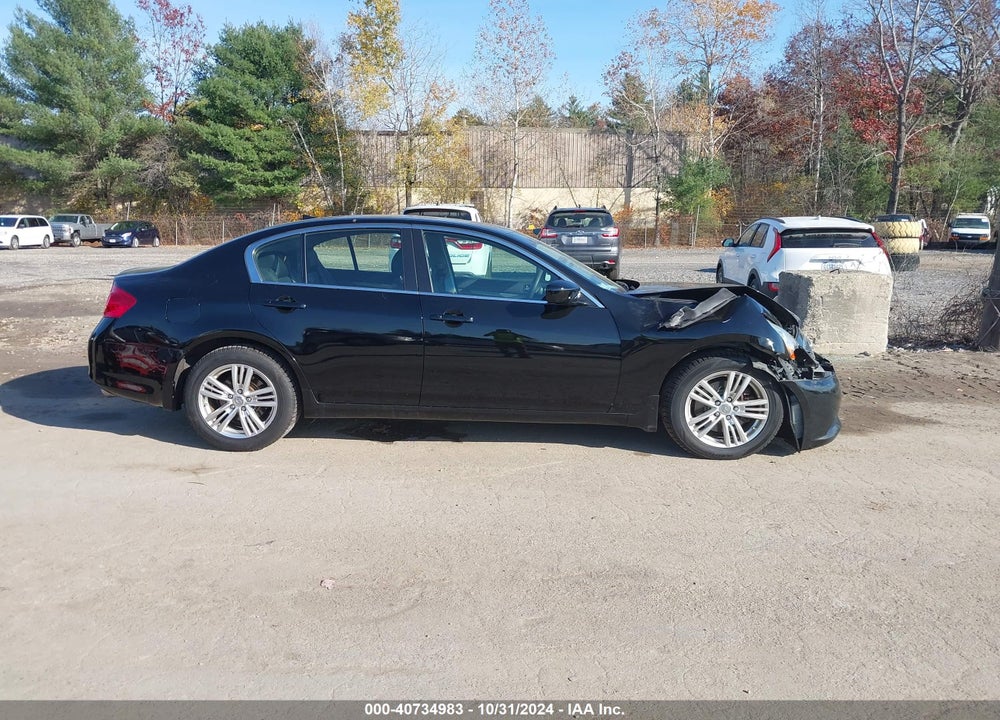 2013 INFINITI G37X VIN: JN1CV6AR8DM768132