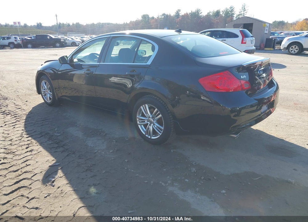 2013 INFINITI G37X VIN: JN1CV6AR8DM768132