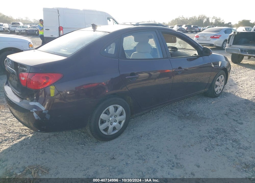 2009 HYUNDAI ELANTRA GLS VIN: KMHDU46D79U670685