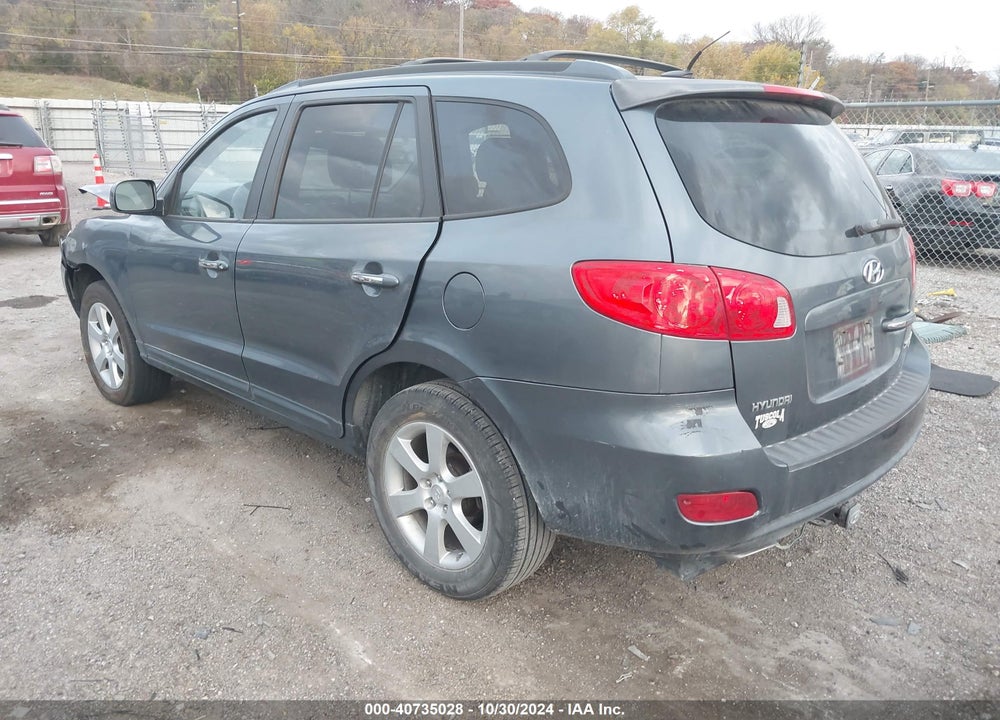 2009 HYUNDAI SANTA FE LIMITED VIN: 5NMSH13E39H305102