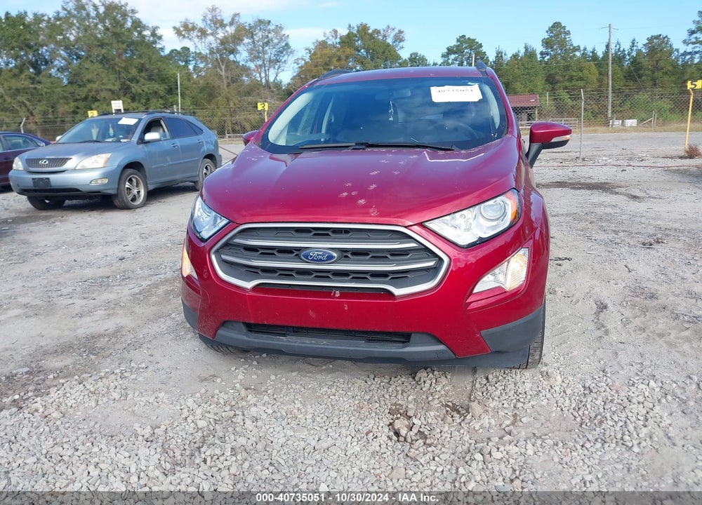 2021 FORD ECOSPORT SE VIN: MAJ6S3GL5MC397513
