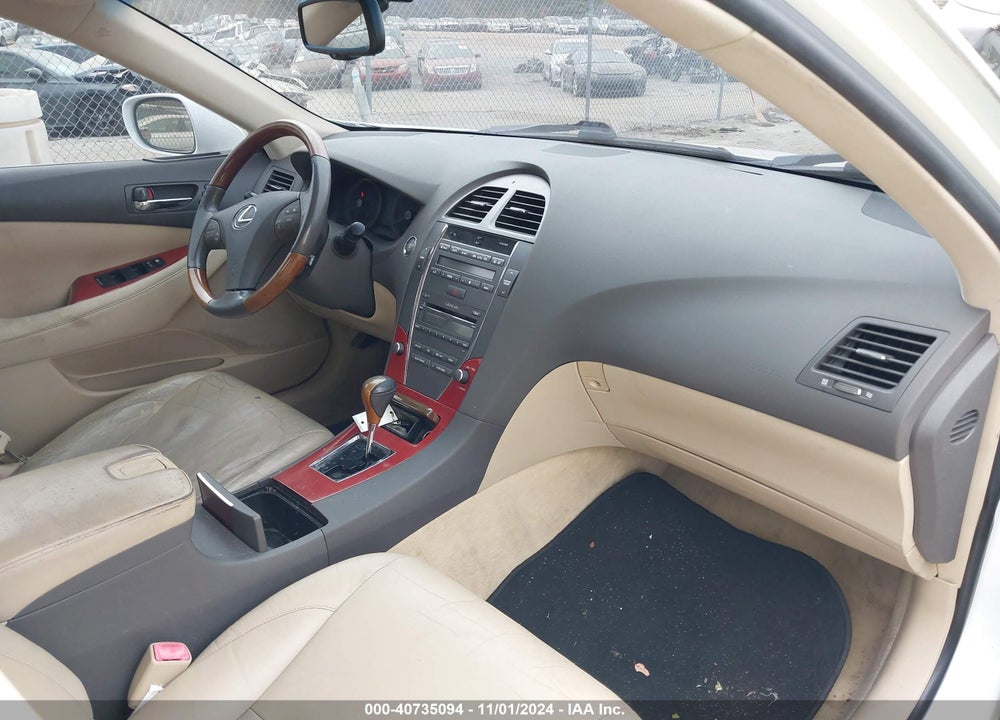 2008 LEXUS ES 350 VIN: JTHBJ46G582164408