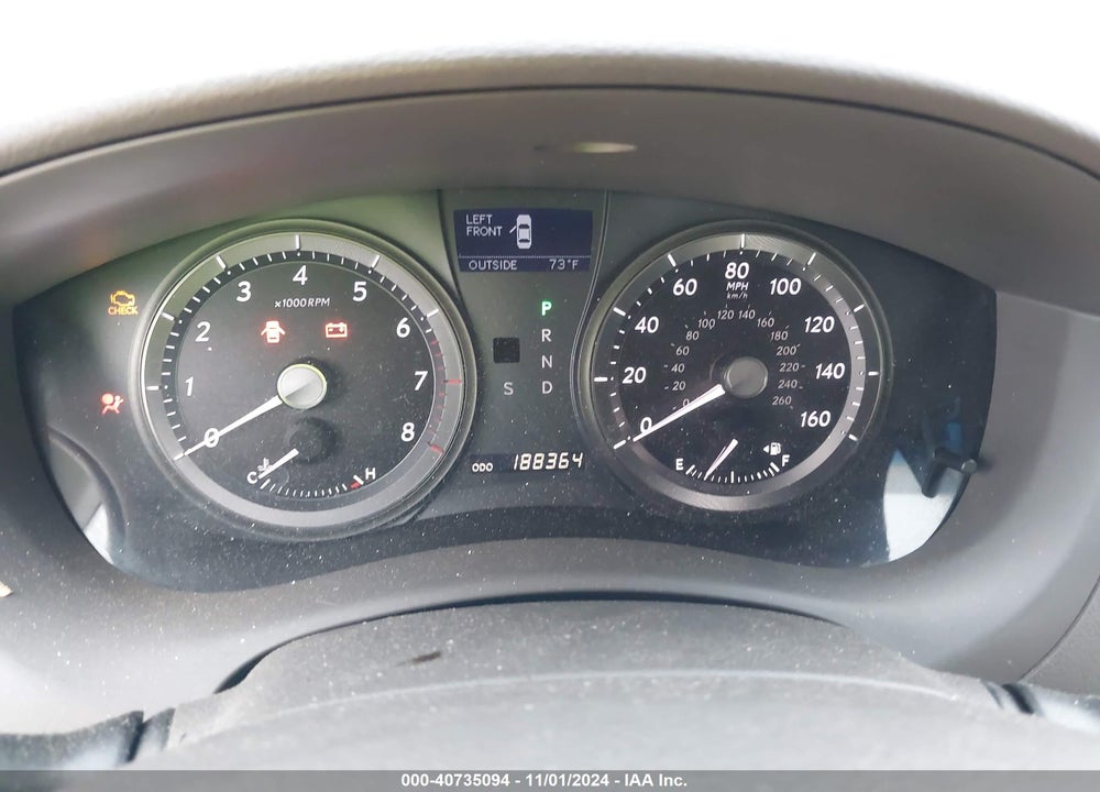 2008 LEXUS ES 350 VIN: JTHBJ46G582164408