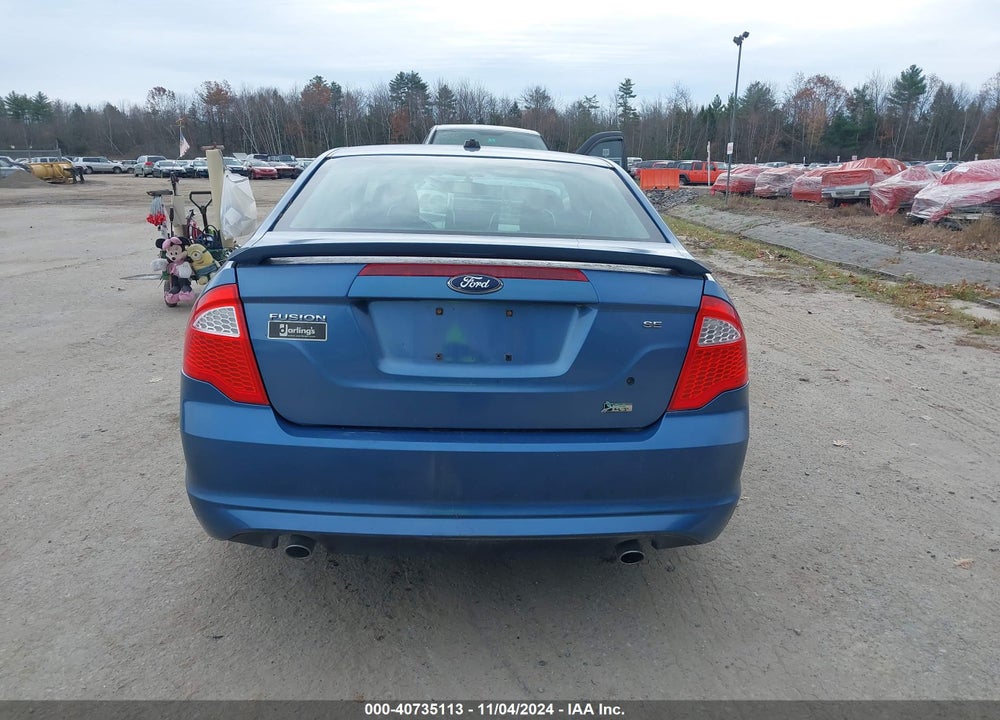 2010 FORD FUSION SE VIN: 3FAHP0HG4AR242734