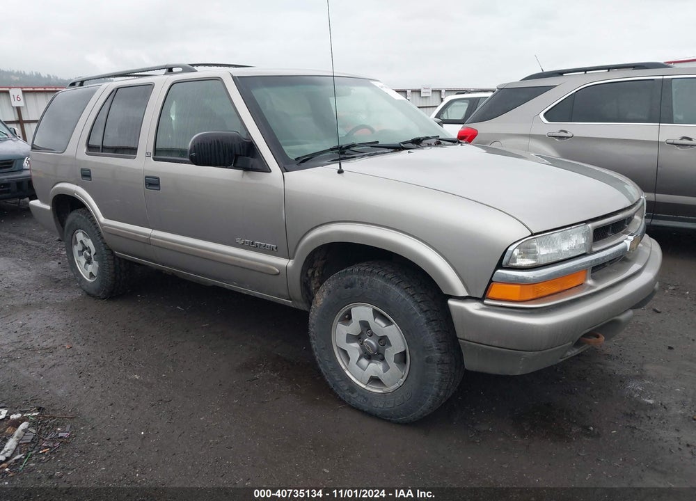 2002 CHEVROLET BLAZER LS VIN: 1GNDT13W32K148379