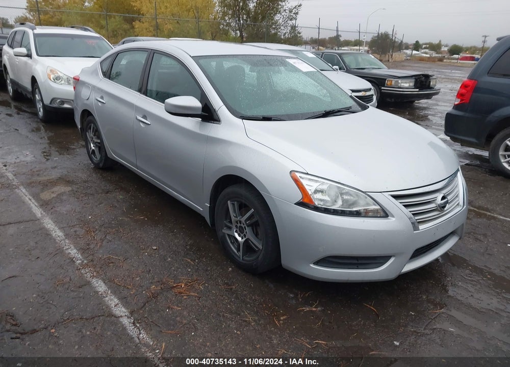 2013 NISSAN SENTRA SV VIN: 3N1AB7AP4DL728032