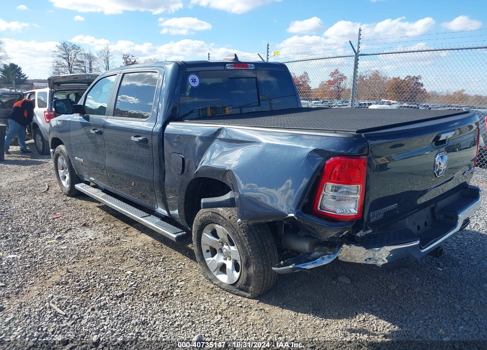 2020 RAM 1500 BIG HORN 4X4 5'7 BOX VIN: 1C6SRFFT1LN362730