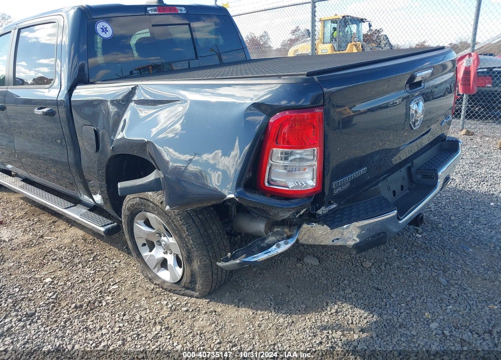 2020 RAM 1500 BIG HORN 4X4 5'7 BOX VIN: 1C6SRFFT1LN362730