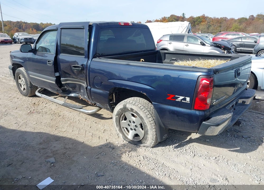 2005 CHEVROLET SILVERADO 1500 Z71 VIN: 2GCEK13T651351793