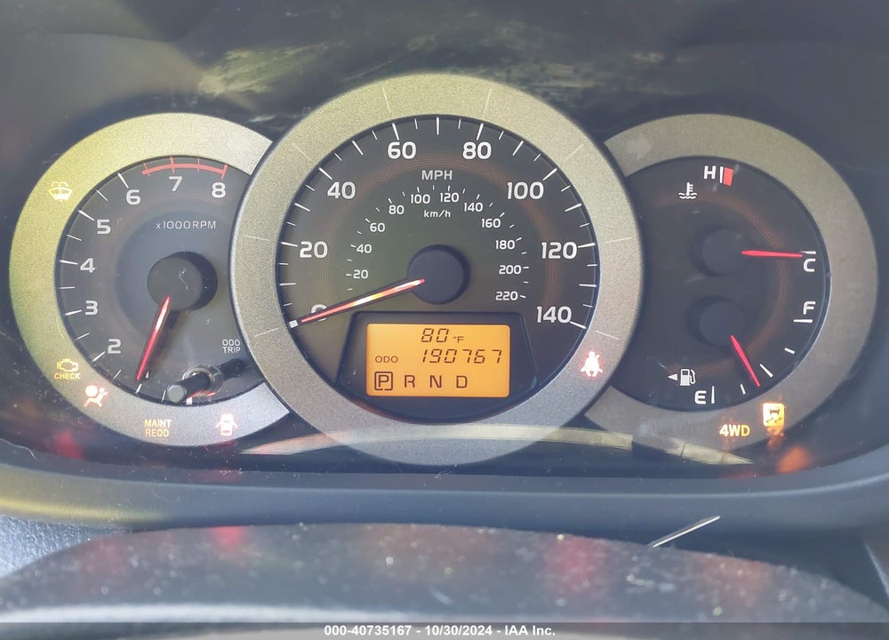 2009 TOYOTA RAV4 SPORT VIN: JTMBF32V29D000525
