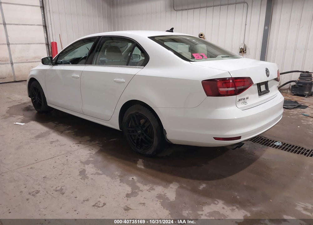2017 VOLKSWAGEN JETTA 1.4T SE VIN: 3VWDB7AJ6HM311451