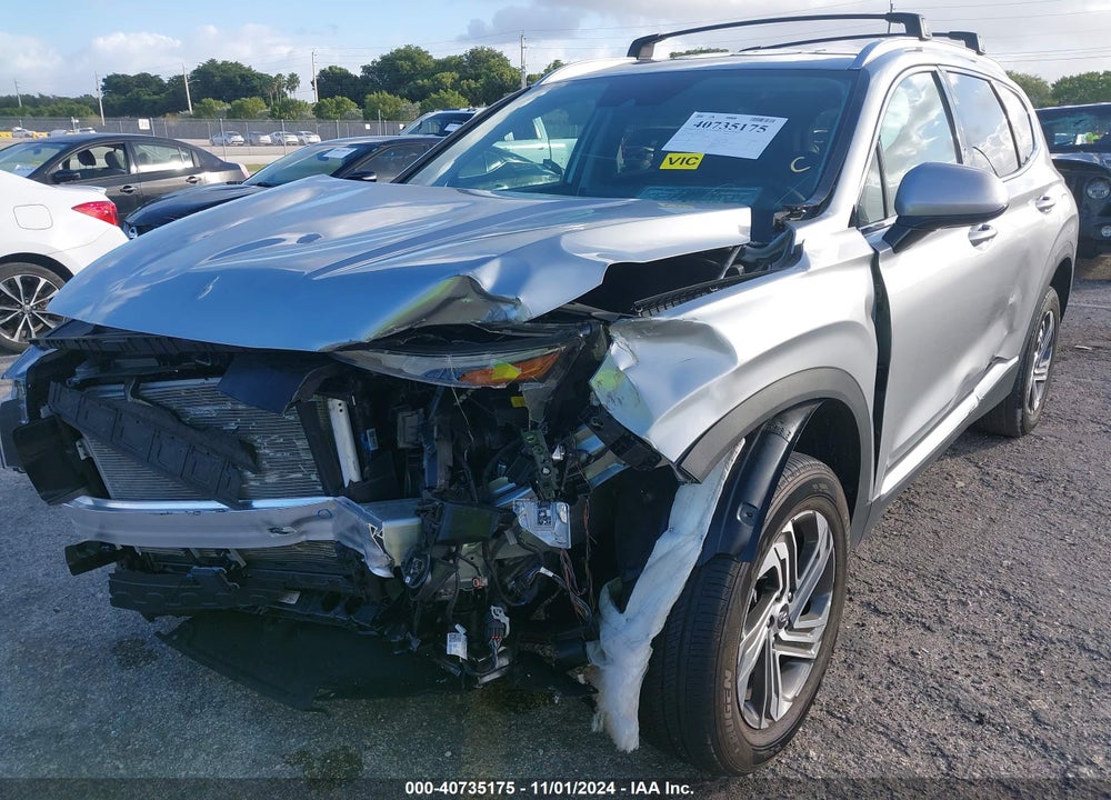 2022 HYUNDAI SANTA FE SEL VIN: 5NMS2DAJ4NH473215
