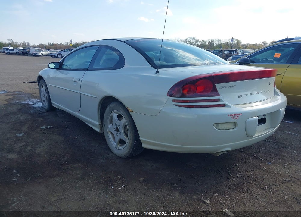 2002 DODGE STRATUS SE VIN: 4B3AG42G32E015695