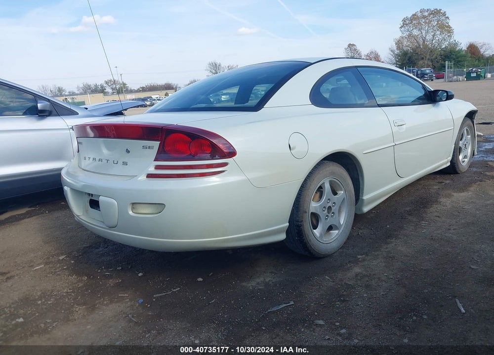 2002 DODGE STRATUS SE VIN: 4B3AG42G32E015695