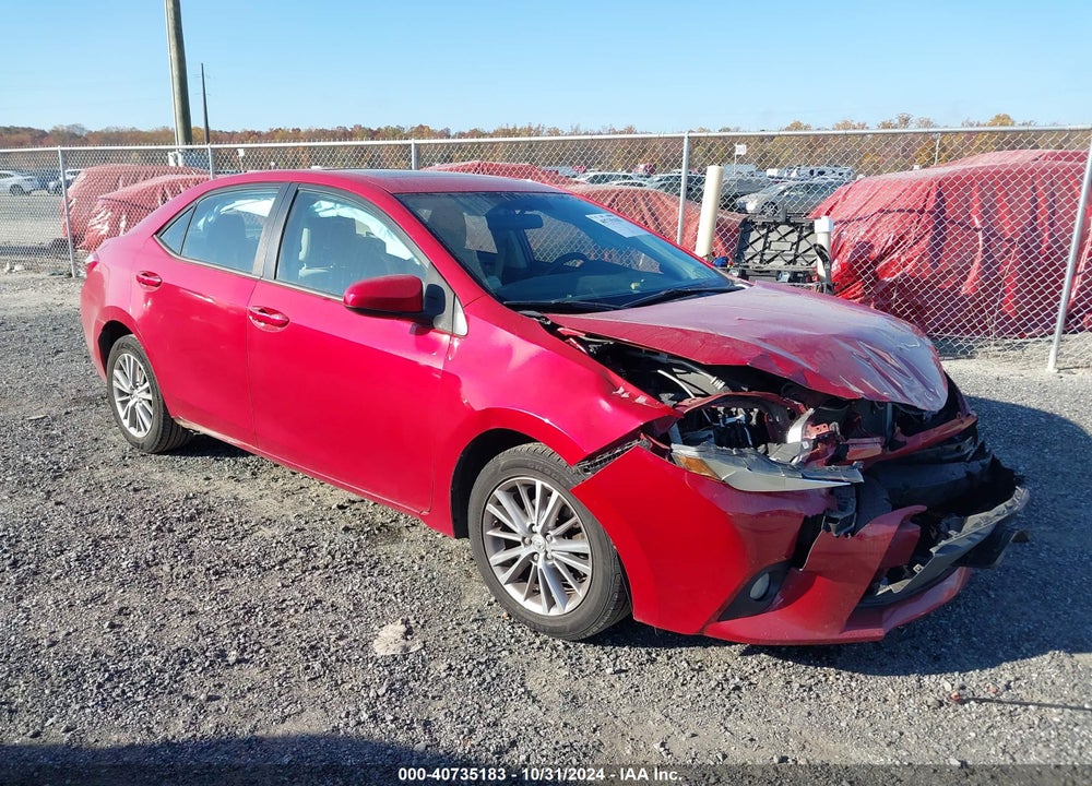 2014 TOYOTA COROLLA L/LE/LE PLS/PRM/S/S PLS VIN: 5YFBURHE3EP118896