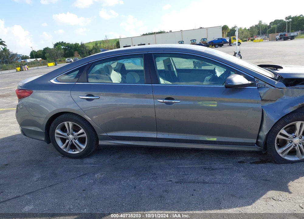 2019 HYUNDAI SONATA SEL VIN: 5NPE34AF6KH804672