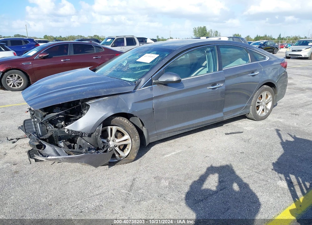 2019 HYUNDAI SONATA SEL VIN: 5NPE34AF6KH804672